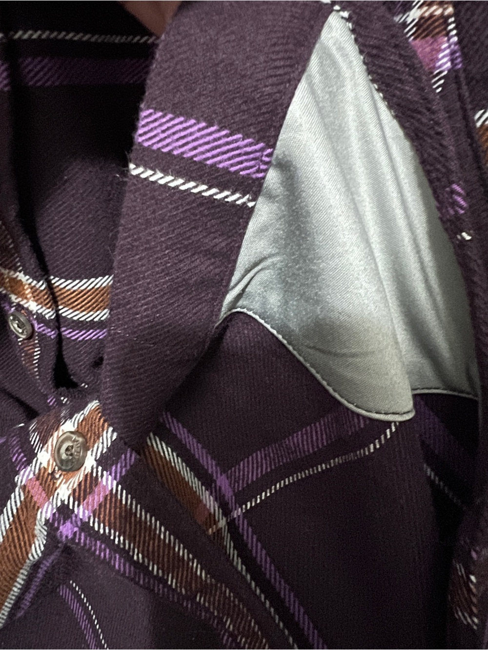 NWOT Duluth Folklore Flannel Shirt Size Medium - Picture 5 of 12